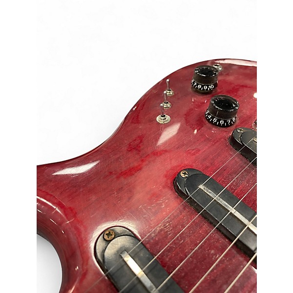 Used Yamaha SSC500 Wine Red Solid Body Electric Guitar