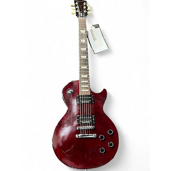福袋・半額ポスター - クリーニング屋さん専用の通 Gibson 1998 Used Les Body Solid Red Wine Studio Paul ギター