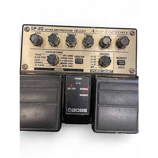 Used BOSS GP20 Effect Processor