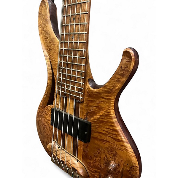 Used Ken Bebensee MasterBuild Antique Natural Electric Bass Guitar