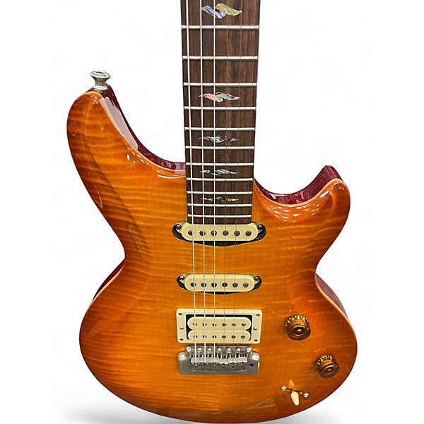 Used Terry Mcinturff EMPRESS  AMBER BURST Solid Body Electric Guitar