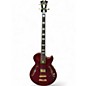 Used D'Angelico EX 4 String RED Electric Bass Guitar thumbnail