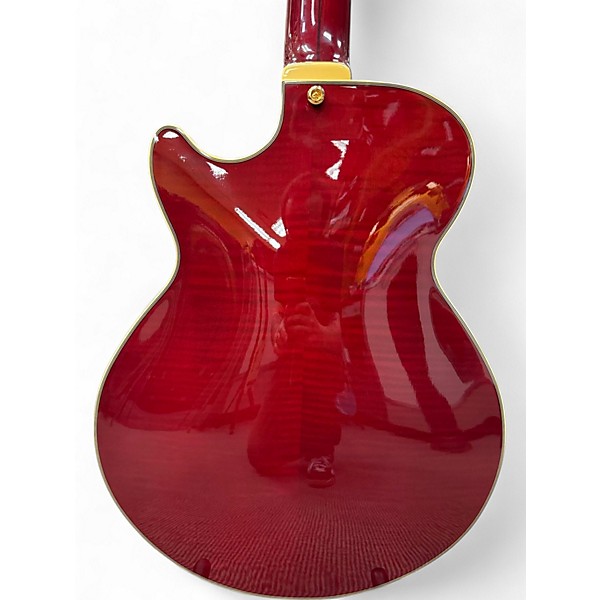 Used D'Angelico EX 4 String RED Electric Bass Guitar