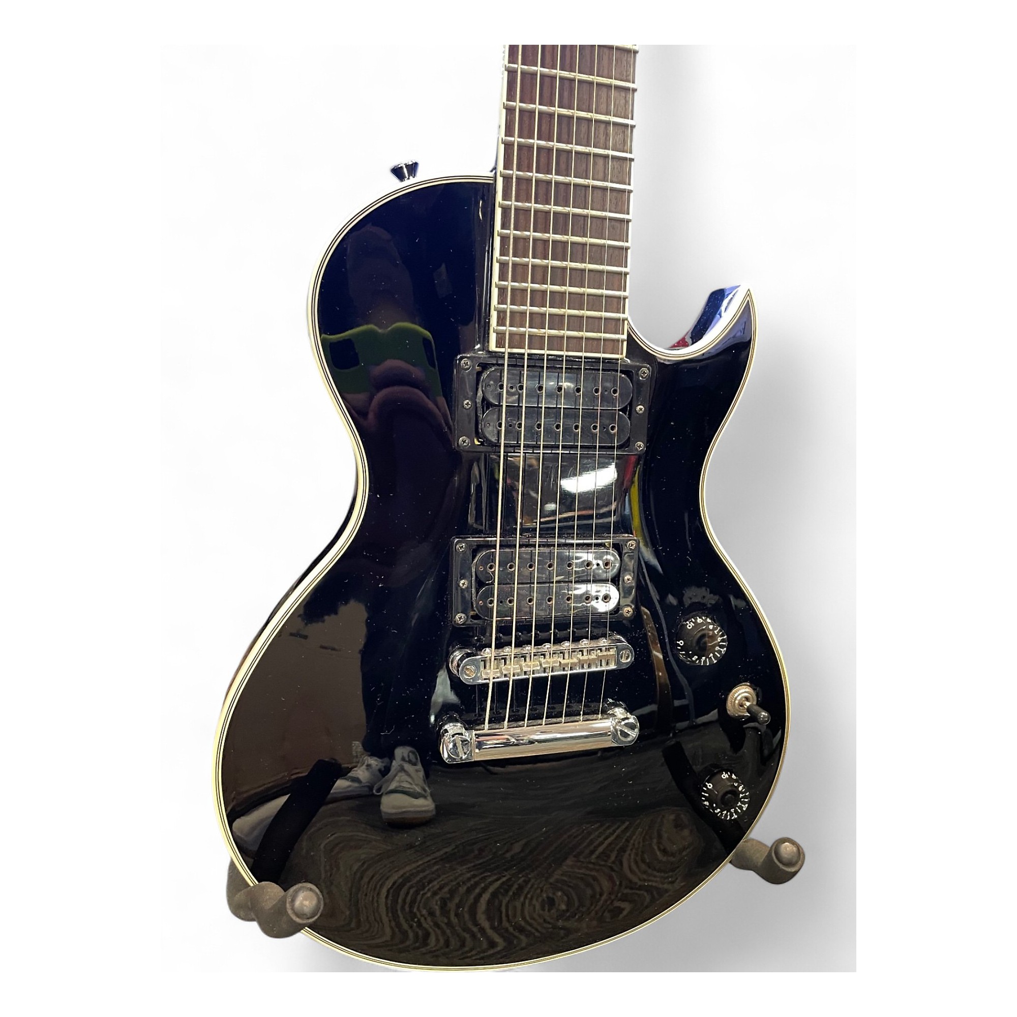 Used Ibanez ARZ307 7 String Black Solid Body Electric Guitar Black