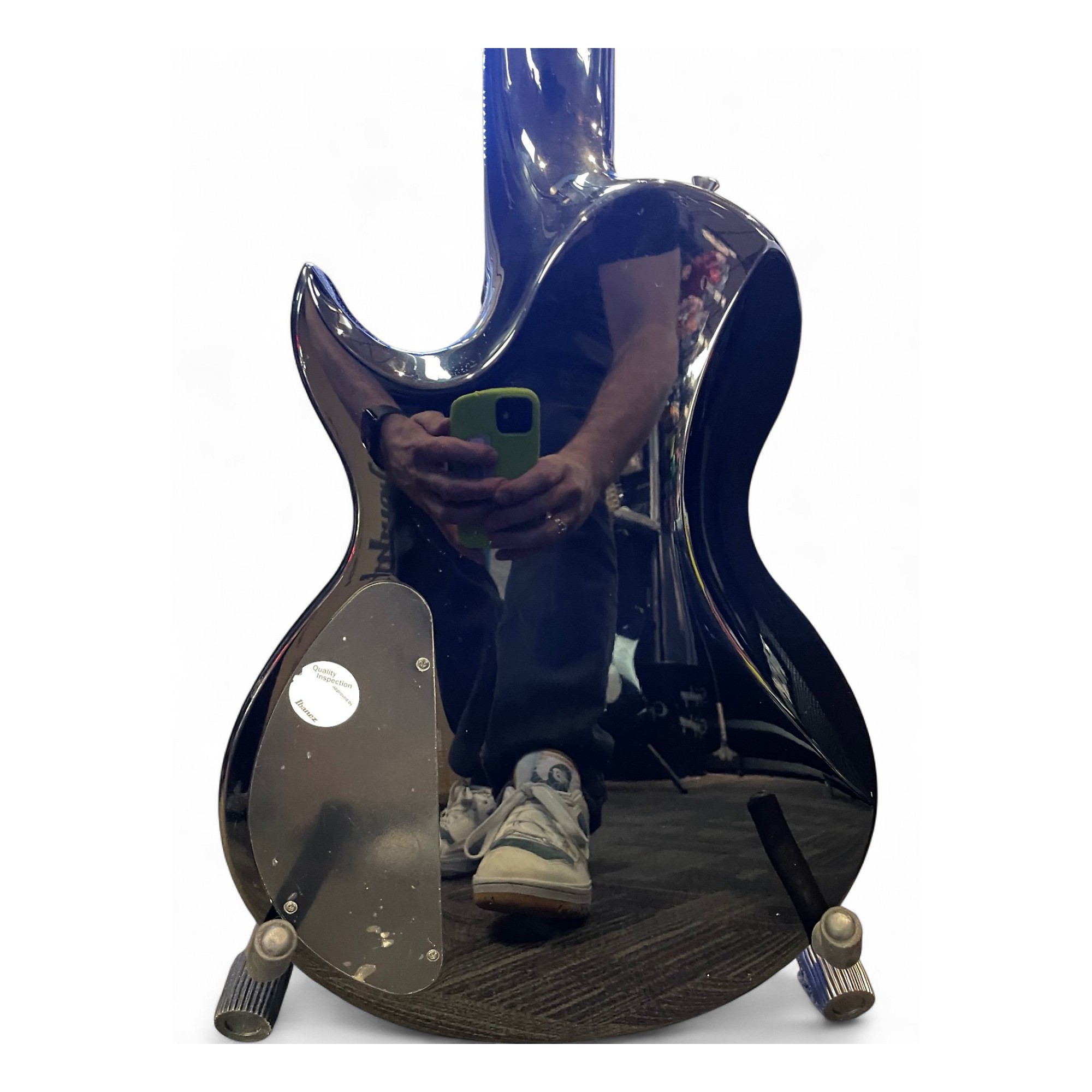 Used Ibanez ARZ307 7 String Black Solid Body Electric Guitar Black