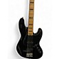 Used 2016 Fender American Elite Jazz Bass Black Electric Bass Guitar