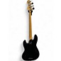 Used 2016 Fender American Elite Jazz Bass Black Electric Bass Guitar