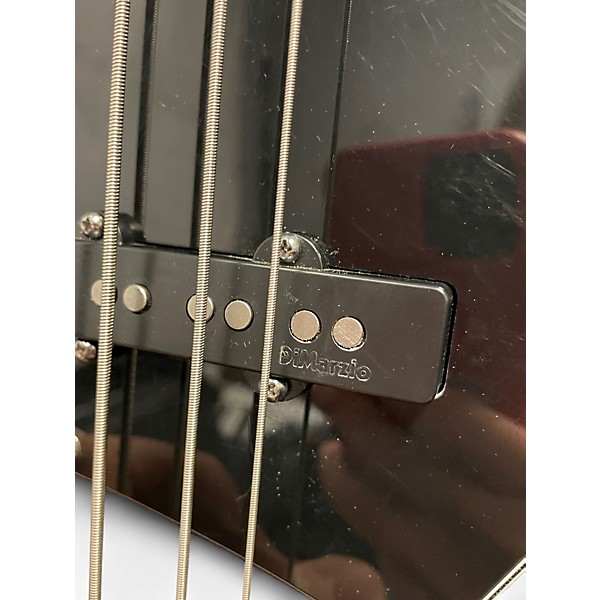 Used 2016 Fender American Elite Jazz Bass Black Electric Bass Guitar