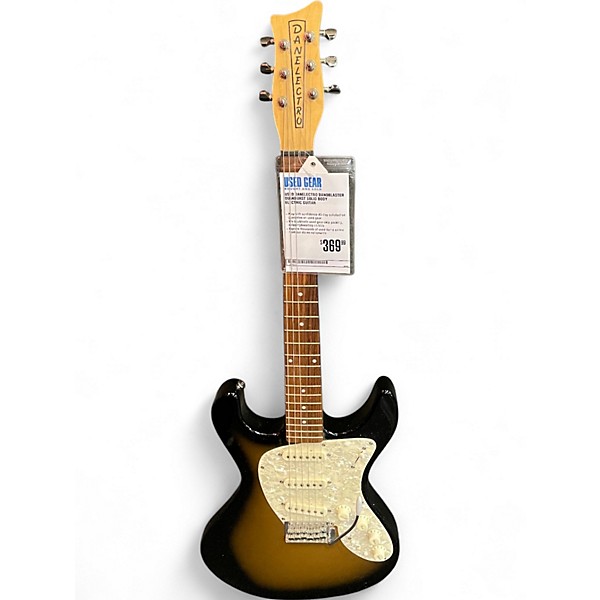 Used Danelectro Danoblaster Duskburst Solid Body Electric Guitar