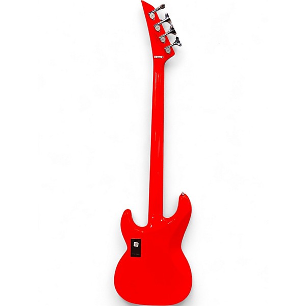 Used Jackson X Series Concert CBXNT DLX IV Metallic Orange Electric Bass Guitar