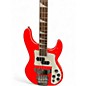 Used Jackson X Series Concert CBXNT DLX IV Metallic Orange Electric Bass Guitar