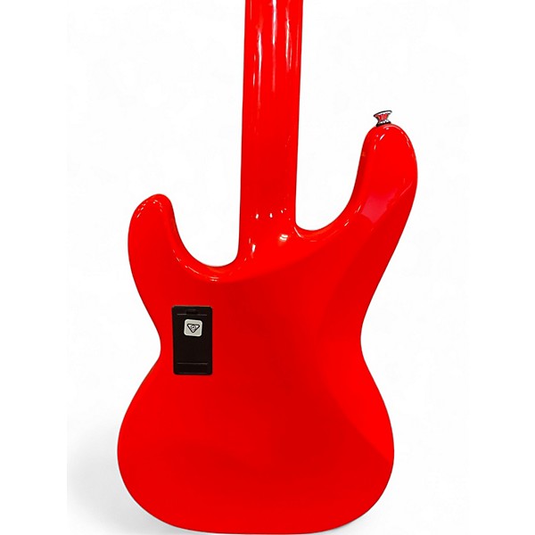 Used Jackson X Series Concert CBXNT DLX IV Metallic Orange Electric Bass Guitar