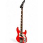 Used Jackson X Series Concert CBXNT DLX IV Metallic Orange Electric Bass Guitar