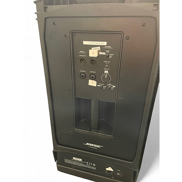 Used Bose F1 MODEL 812 FLEXIBLE ARRAY LOUDSPEAKER AND SUBWOOFER COMBO Sound Package