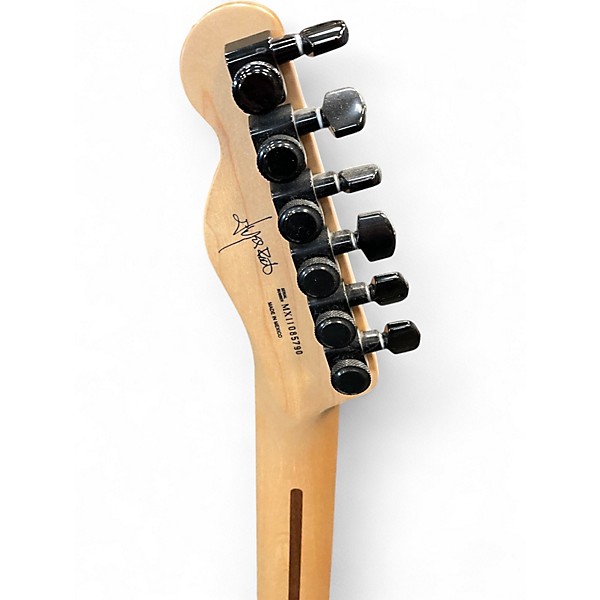 Used Fender Jim Root Signature Stratocaster satin white Solid Body Electric Guitar