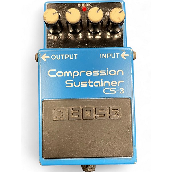 Used BOSS CS3 Compressor Sustainer Effect Pedal | Guitar Center