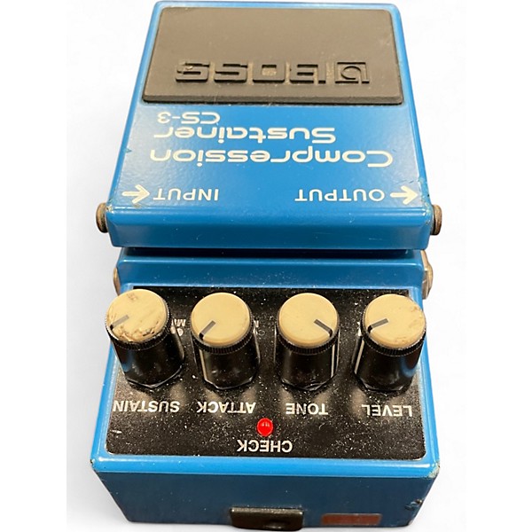 Used BOSS CS3 Compressor Sustainer Effect Pedal | Guitar Center
