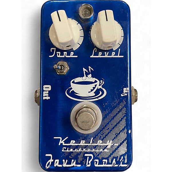 Used Keeley java boost Effect Pedal
