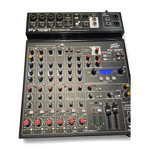 Used Peavey PV10BT Unpowered Mixer