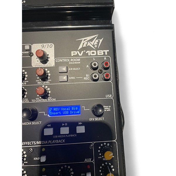 Used Peavey PV10BT Unpowered Mixer