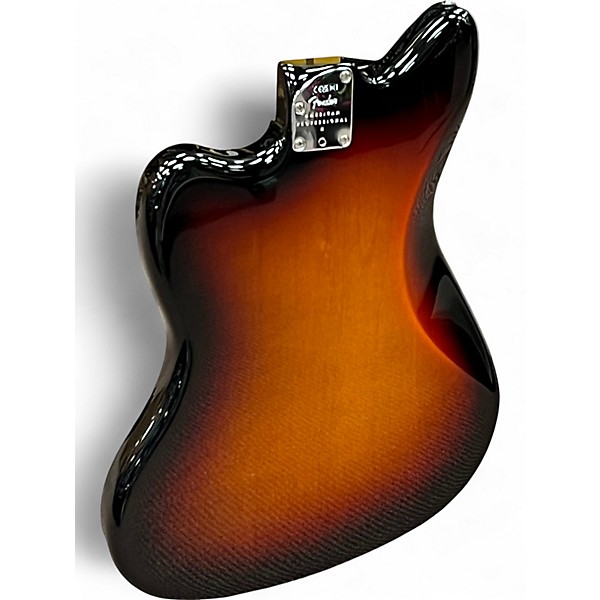 Used 2025 Fender American Professional II Jazzmaster 3 Color Sunburst Solid Body Electric Guitar