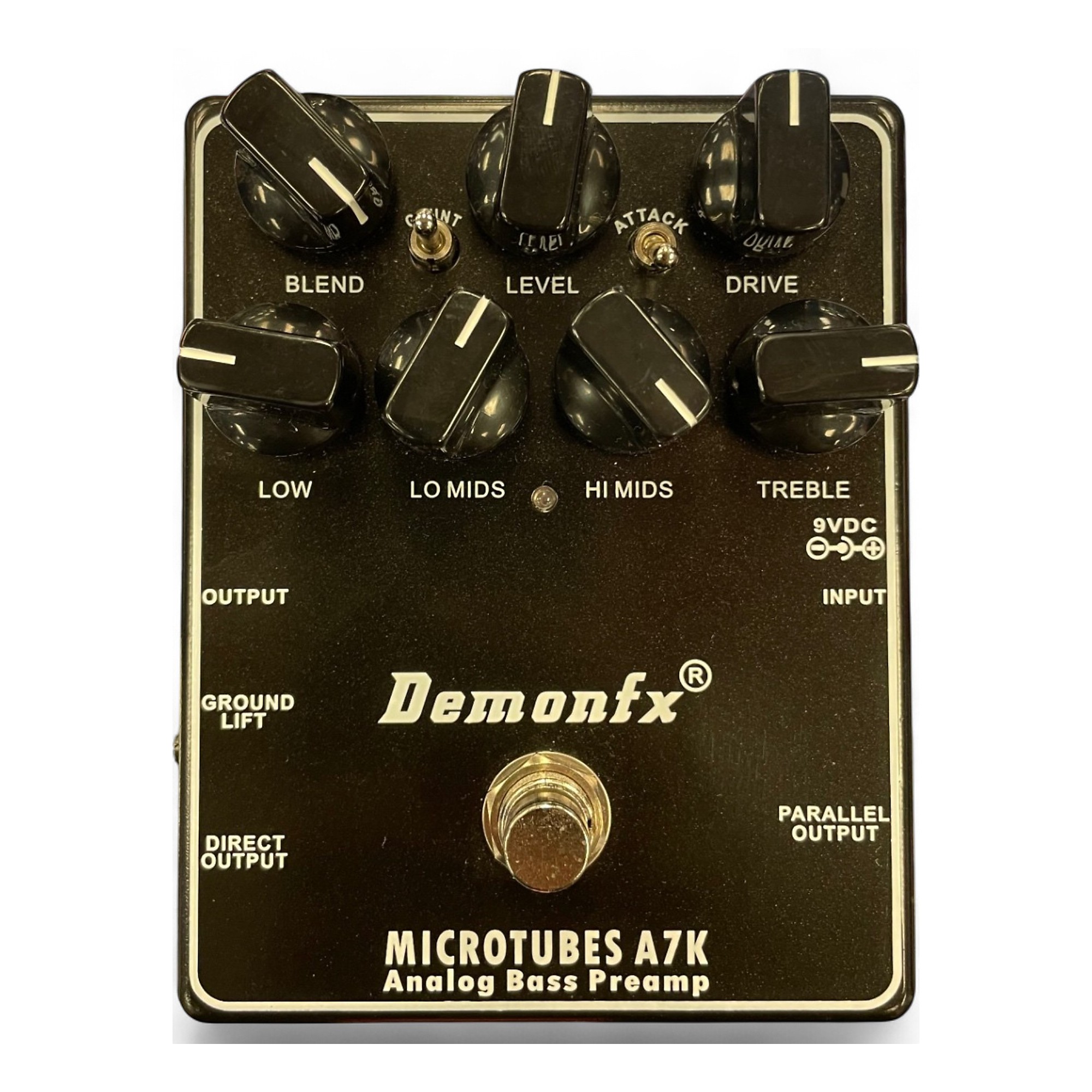 ギター Demonfx MICROTUBES A7K Demonfx Microtubes A7K Bass Preamp Pedal - Etsy