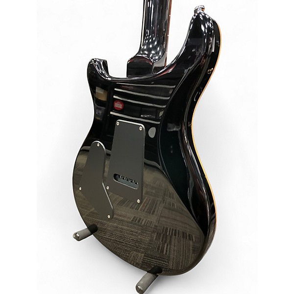 Used PRS SE Custom 24 Black Gold Sunburst Solid Body Electric Guitar