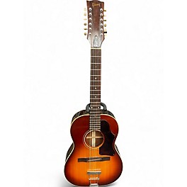 Vintage 1968 Gibson B2512 Vintage Sunburst 12 String Acoustic Guitar
