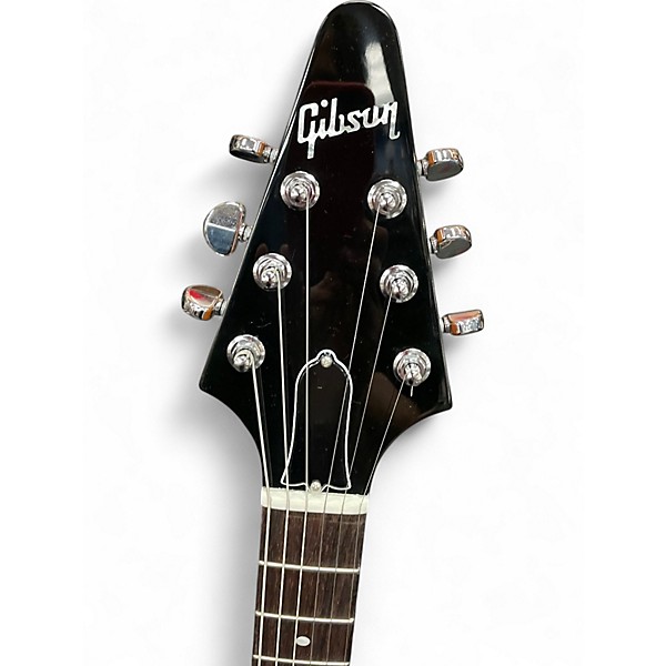 Used Gibson FLYING V Antique Natural Solid Body Electric Guitar