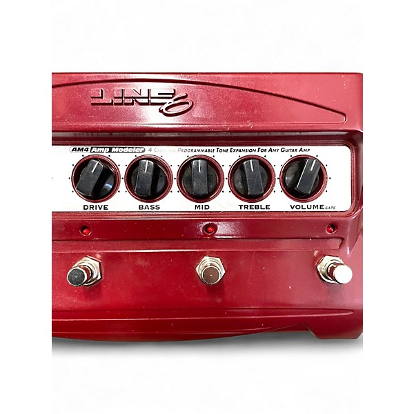 Used Line 6 AM4 Amp Modeler Effect Pedal Package