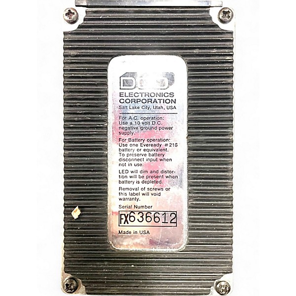 Used DOD FX65 Chorus Effect Pedal