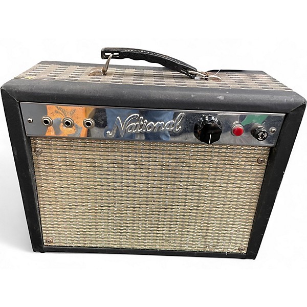 Vintage 1965 National Model 1210 Tube Guitar Combo Amp
