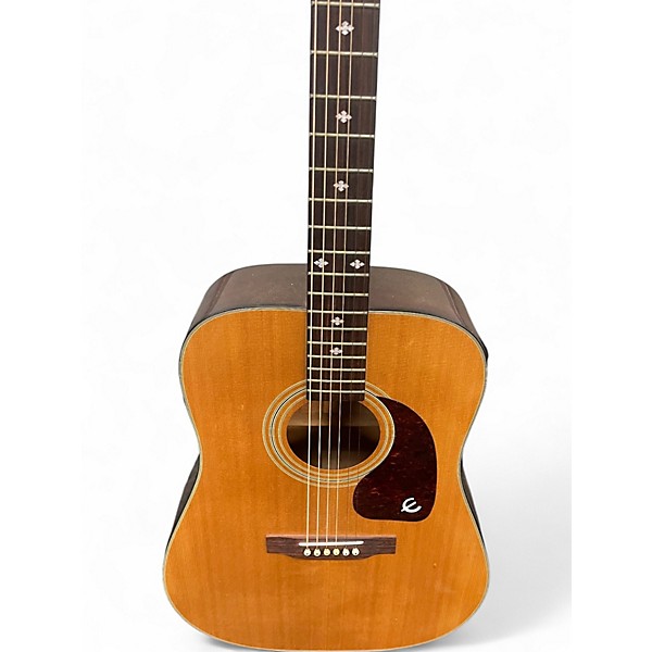 Used Epiphone PR350S Vintage Natural Acoustic Guitar