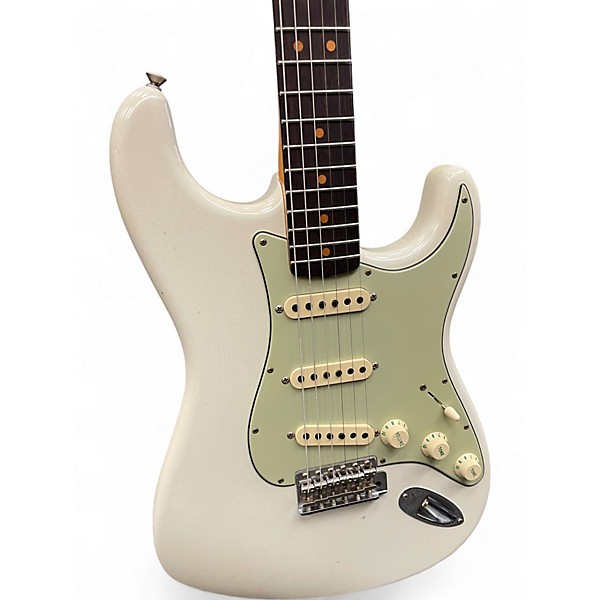 Used Fender 1964 Journeyman Relic Stratocaster Olympic White Solid Body Electric Guitar