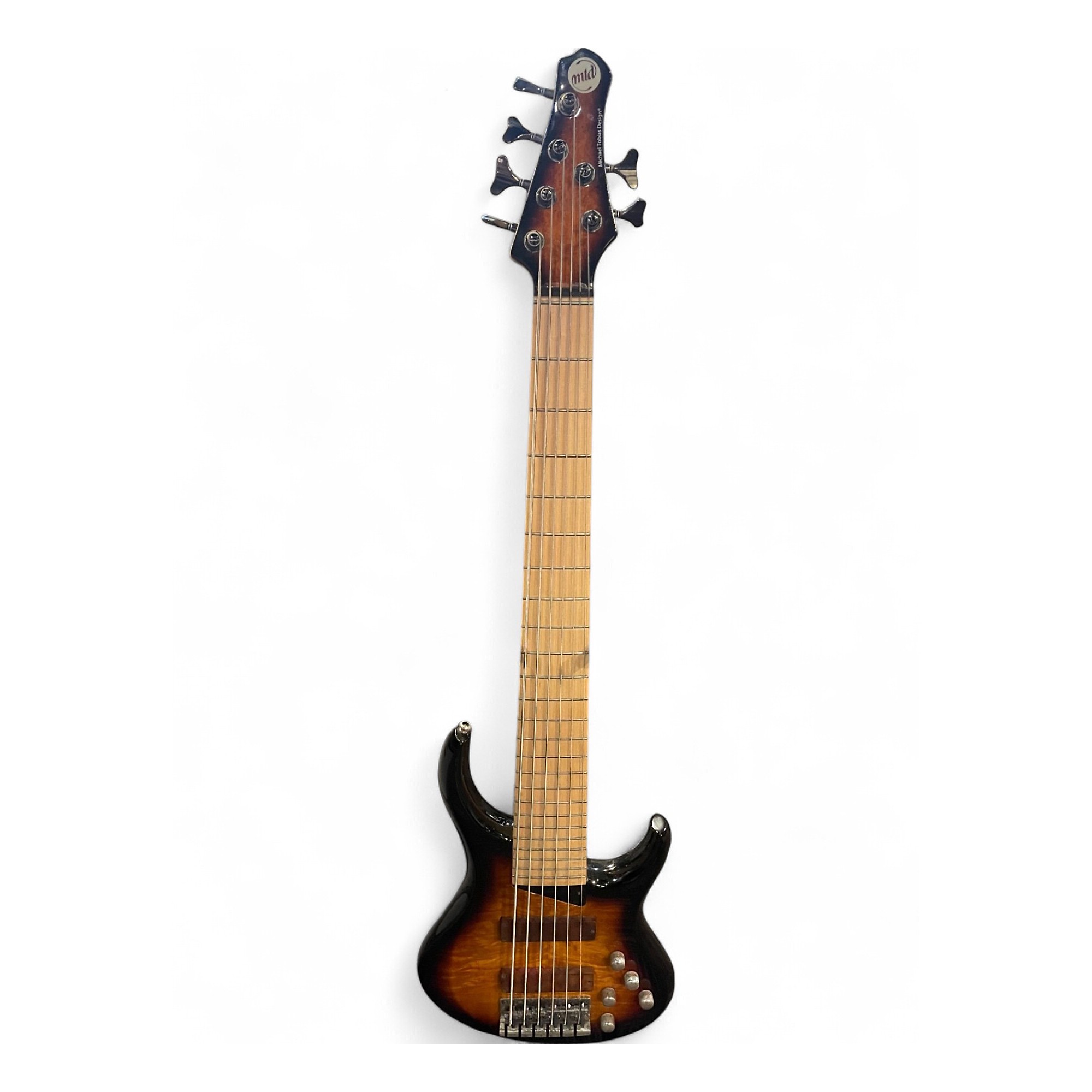 Used MTD Kingston KZ 6 String Tobacco Sunburst Electric Bass