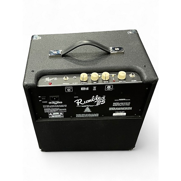 Used Fender RUMBLE 25 Bass Combo Amp