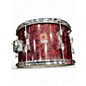 Used Premier 4 Piece 1960s C58 Burgundy Marine Pearl Drum Kit