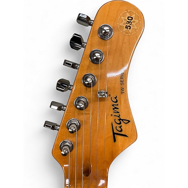 Used Tagima TW STRATOCASTER Candy Apple Red Solid Body Electric Guitar