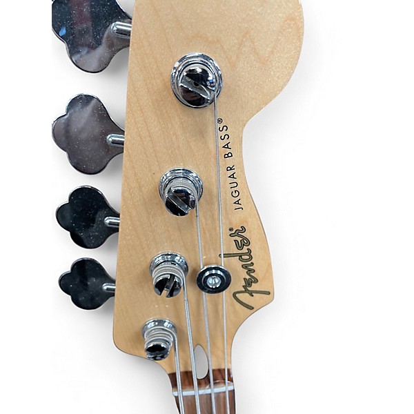 Used Fender Jaguar Bass Orange Electric Bass Guitar