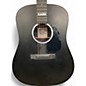 Used Martin DX Johnny Cash Black Acoustic Electric Guitar