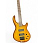 Used Dean ZELINSKY TTB195MULE 2 Tone Sunburst Electric Bass Guitar