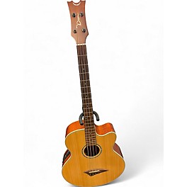 Used Dean PERFORMER BASS CENS Natural Acoustic Bass Guitar