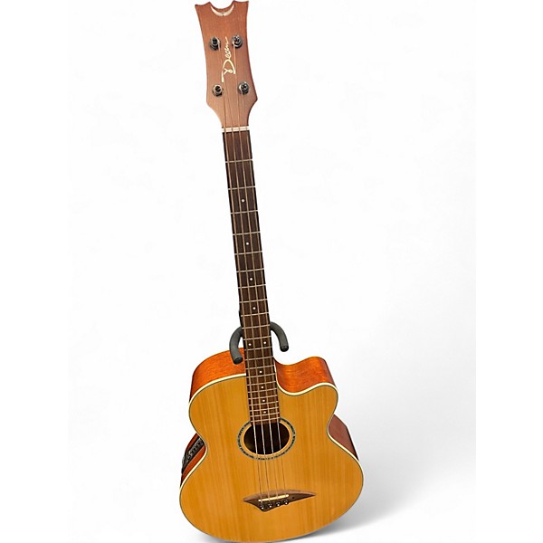 Used Dean PERFORMER BASS CENS Natural Acoustic Bass Guitar