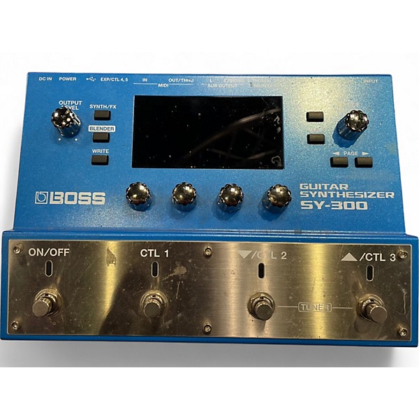 Used BOSS SY300 Guitar Synthesizer Effect Pedal