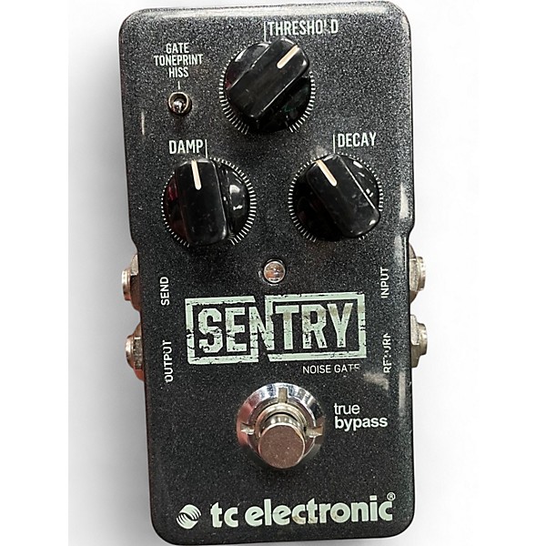 Used TC Electronic Sentry Noise Gate Effect Pedal