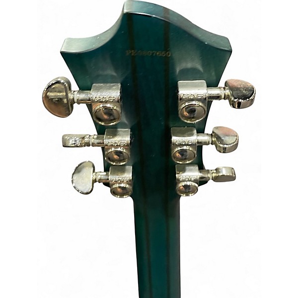 Used PEERLESS DEEP BLUE STANDARD Blue Hollow Body Electric Guitar