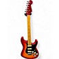 Used 2023 Fender American Ultra Luxe Stratocaster Cherry Sunburst Solid Body Electric Guitar thumbnail