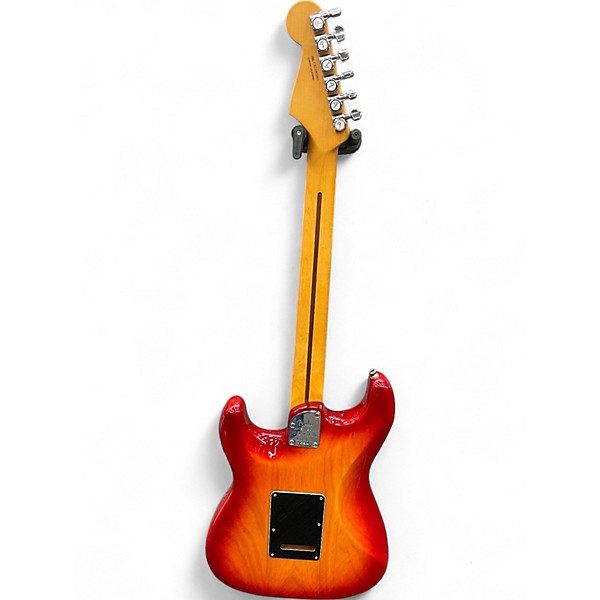 Used 2023 Fender American Ultra Luxe Stratocaster Cherry Sunburst Solid Body Electric Guitar