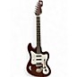 Used Eastwood TG64 Maroon Solid Body Electric Guitar thumbnail