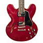 Used Epiphone ES335 Crimson Red Trans Hollow Body Electric Guitar